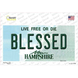 Blessed New Hampshire State Novelty Sticker Decal