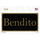 Bendito Novelty Sticker Decal
