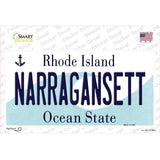 Narragansett Rhode Island State Novelty Sticker Decal