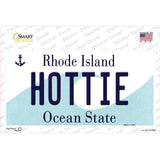 Hottie Rhode Island State Novelty Sticker Decal