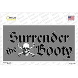 Surrender The Booty Novelty Sticker Decal