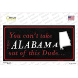 Alabama Dude Novelty Sticker Decal