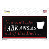 Arkansas Dude Novelty Sticker Decal