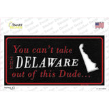 Delaware Dude Novelty Sticker Decal
