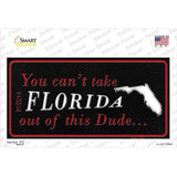 Florida Dude Novelty Sticker Decal