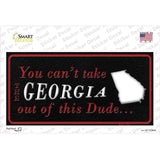 Georgia Dude Novelty Sticker Decal