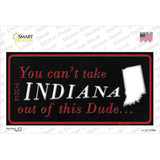 Indiana Dude Novelty Sticker Decal
