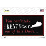 Kentucky Dude Novelty Sticker Decal