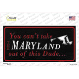 Maryland Dude Novelty Sticker Decal