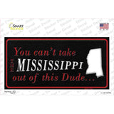 Mississippi Dude Novelty Sticker Decal