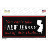 New Jersey Dude Novelty Sticker Decal