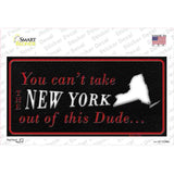 New York Dude Novelty Sticker Decal