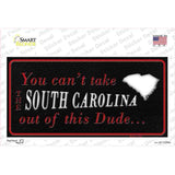 South Carolina Dude Novelty Sticker Decal