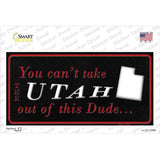 Utah Dude Novelty Sticker Decal