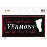 Vermont Dude Novelty Sticker Decal