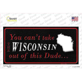 Wisconsin Dude Novelty Sticker Decal