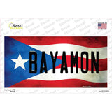 Bayamon Puerto Rico Flag Novelty Sticker Decal