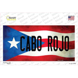 Cabo Rojo Puerto Rico Flag Novelty Sticker Decal