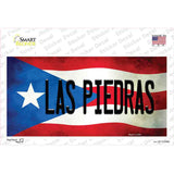 Las Piedras Puerto Rico Flag Novelty Sticker Decal