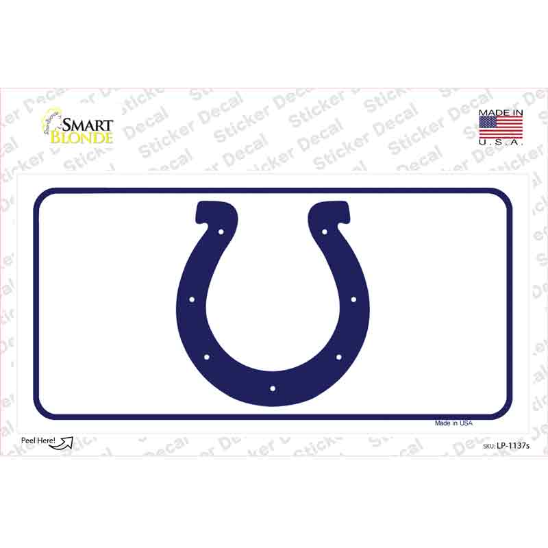 Horseshoe Novelty Sticker Decal