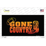Gone Country Novelty Sticker Decal
