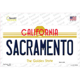 Sacramento California Novelty Sticker Decal