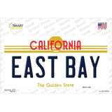 East Bay California Novelty Sticker Decal