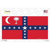 South Carolina Sovereignty Flag Novelty Sticker Decal