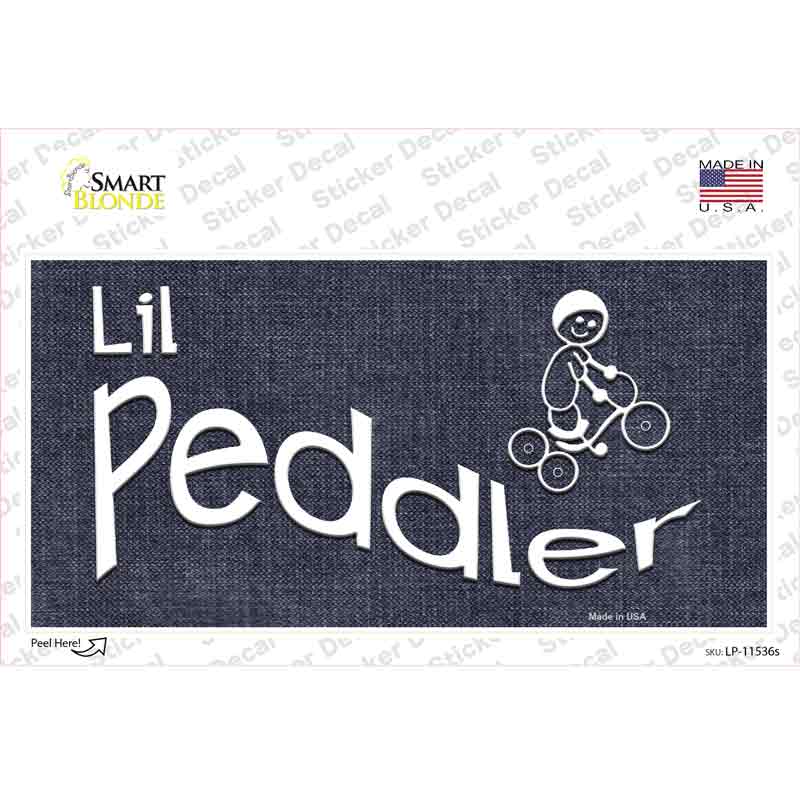 Lil Peddler Novelty Sticker Decal