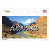 Arizona Canyon State Novelty Sticker Decal