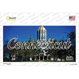 Connecticut Capital Building State Novelty Sticker Decal