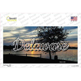 Delaware River Sunset State Novelty Sticker Decal