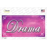 Drama Pink Novelty Sticker Decal