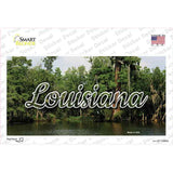 Louisiana Swamp State Novelty Sticker Decal