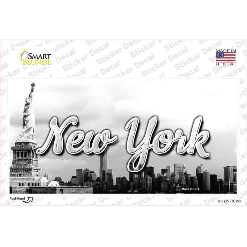 New York Statue of Liberty State Novelty Sticker Decal