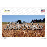 North Dakota Wheat Farm State Novelty Sticker Decal