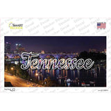 Tennessee Bridge Lights State Novelty Sticker Decal