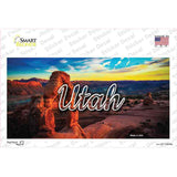 Utah Canyon Arch State Novelty Sticker Decal