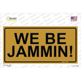 We Be Jammin Novelty Sticker Decal