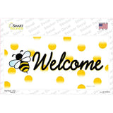 Welcome Bee Novelty Sticker Decal