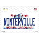 Winterville North Carolina State Novelty Sticker Decal