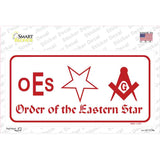 Order Of The Eastern Star Novelty Sticker Decal