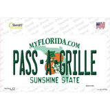Pass A Grille Florida Novelty Sticker Decal