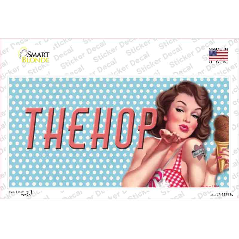 The Hop Vine Pinup Novelty Sticker Decal