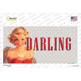 Darling Vine Pinup Novelty Sticker Decal