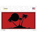 Island Palms Novelty Sticker Decal