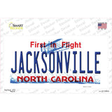 Jacksonville North Carolina Novelty Sticker Decal