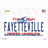 Fayetteville North Carolina Novelty Sticker Decal