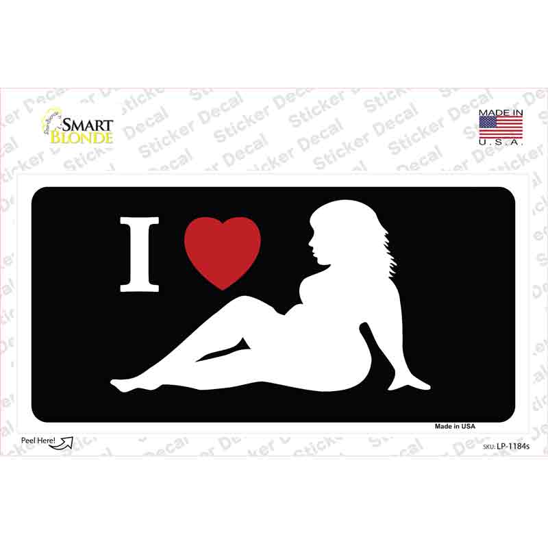 Full Figured Women Novelty Sticker Decal