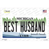 Michigan Best Husband Novelty Sticker Decal